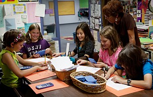 proof8363web Best Private School Fort Collins | Elementary School Near Me | Students Working in Classroom