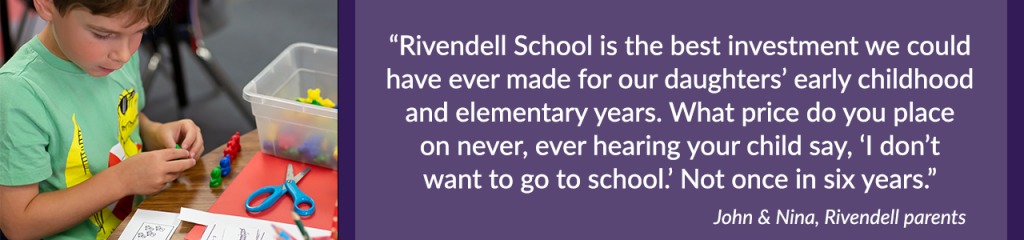 Best Private School Fort Collins | Elementary School Near Me | John & Nina, Rivendell Parents Testimonial Quote